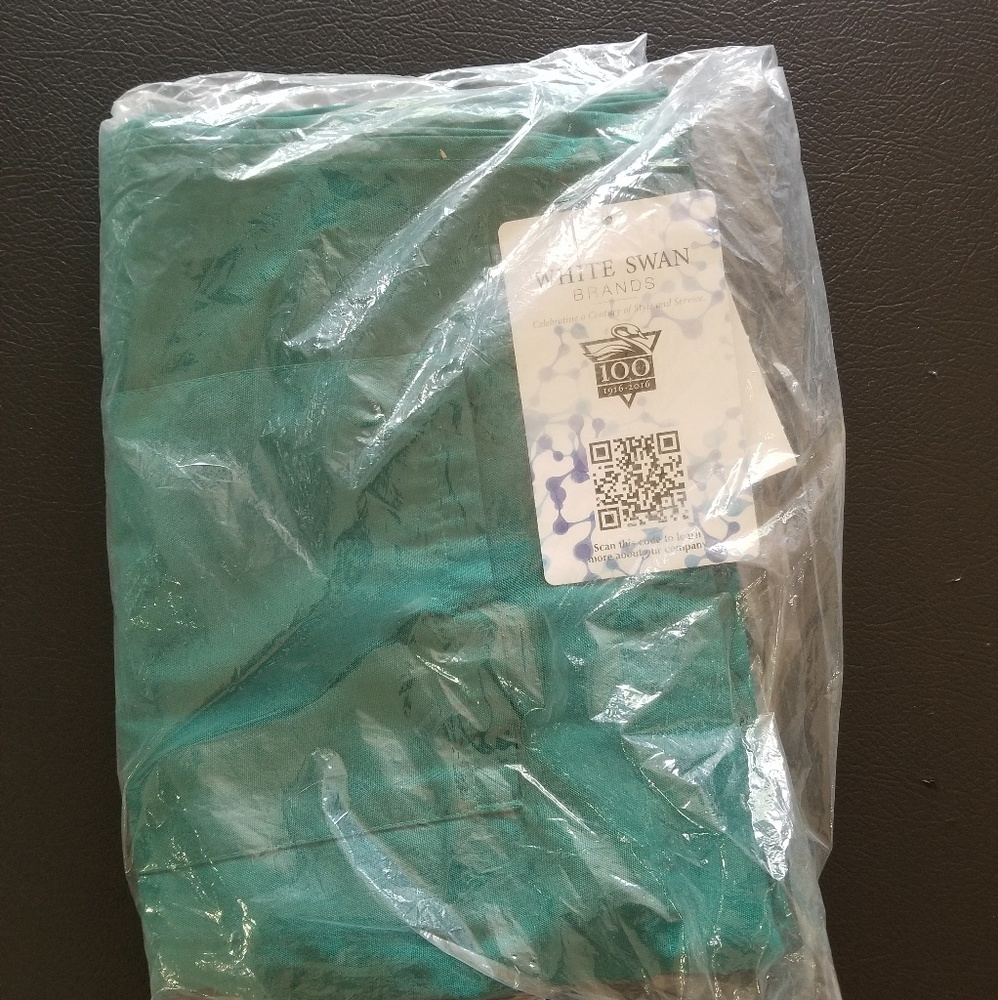 Forest green draw string scrub pants